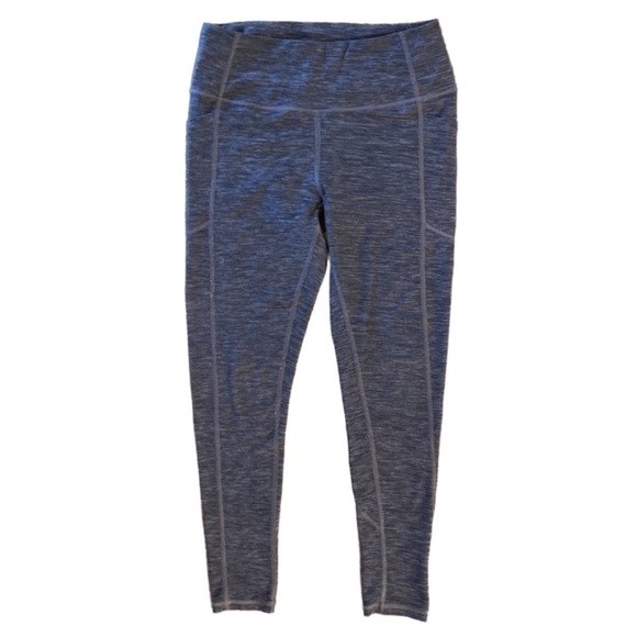 Victoria’s Secret Essential Leggings Heathered Blue Gray Size 6 - Picture 2 of 6